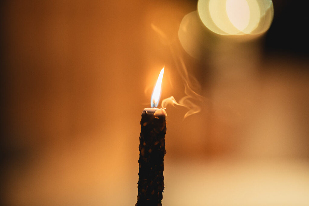 Ritualkerze – Einblick in die Workshop-Vorbereitung